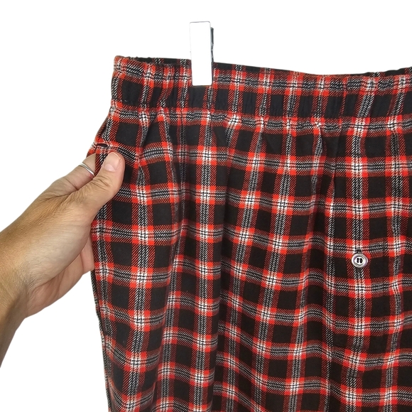 NFL Cleveland Browns Plaid Flannel Sleepwear Pajama Pants NWT - Picture 7 of 9